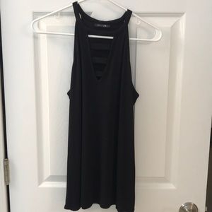 Paper Moon Black Top. NWOT